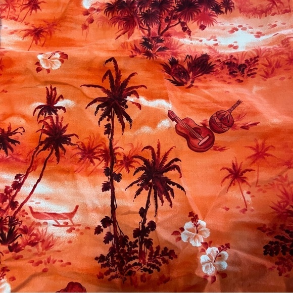 Vintage Royal Hawaiian Made in Hawaii Tropical Sleeveless Shift Mini Dress Luau - Picture 12 of 16